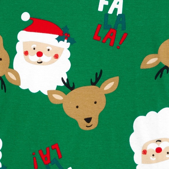 NEW Christmas Adult Santa Snug Fit Cotton PJs Holidays Festive Unisex - Picture 8 of 14